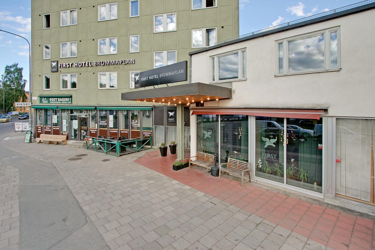 First Hotel Brommaplan Stockholm Exterior photo